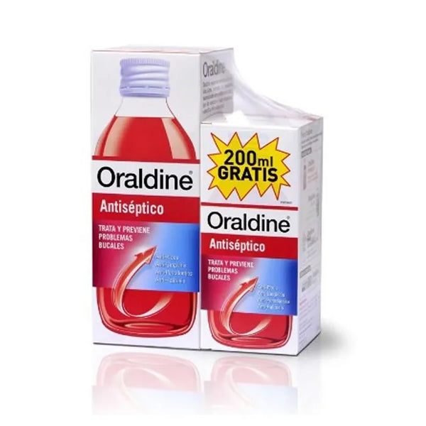 Oraldine Antiseptic Coffret 2 Produits 400ml - Batty Beauty