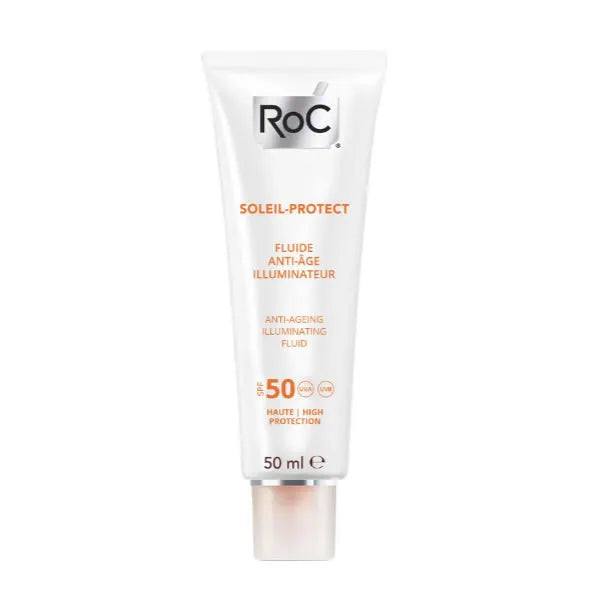 Roc Fluide Anti Âge Illuminateur Spf50 50ml - Batty Beauty