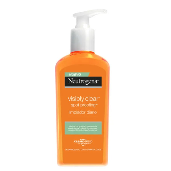Neutrogena Visibly Clear Gel Nettoyant Quotidian 200ml - NEUTROGENA