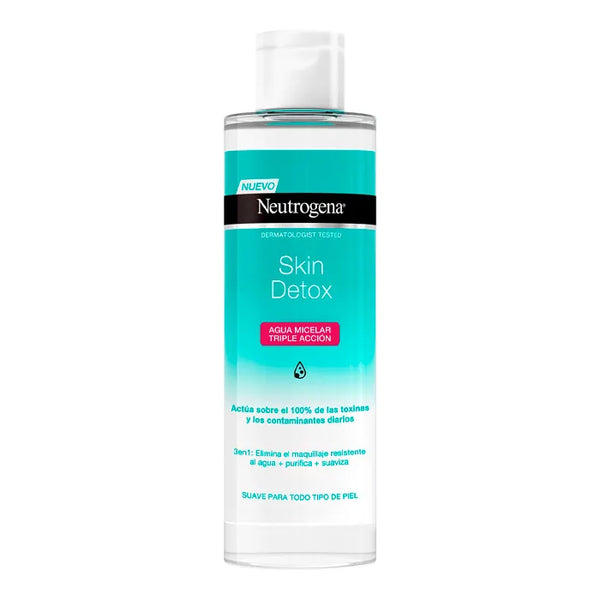 Neutrogena Detox Eau Micellaire Triple Action 400ml - Batty Beauty