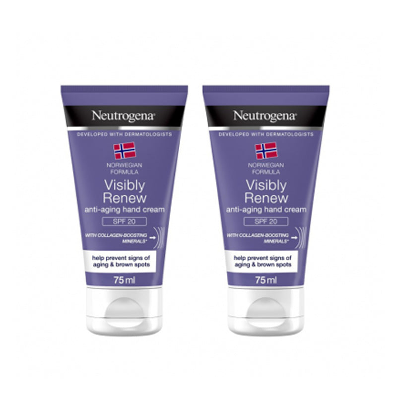 Neutrogena Crème Pour Les Mains Anti-Âge Spf 20 Duo 75ml