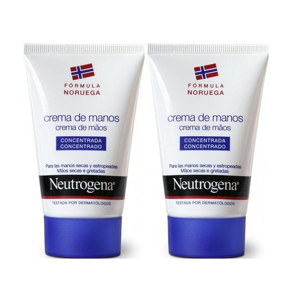 Neutrogena Duo Crème Pour Les Mains Concentrée 2x50ml - NEUTROGENA