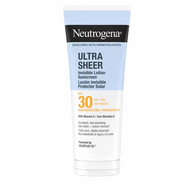 Neutrogena Ultra Sheer Loción Invisible Lotion Suscreen Spf30 200ml - Batty Beauty