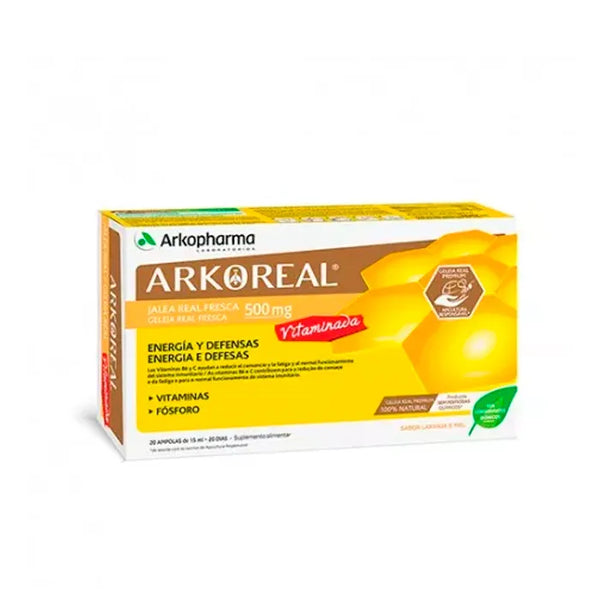 Arkopharma Arkoreal Gelée Royale 20 Ampoules - Batty Beauty