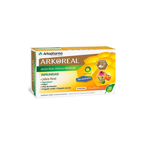 Arkopharma Arkoreal Royal Jelly Royal Jelly Immunity Sans Sucre - Batty Beauty