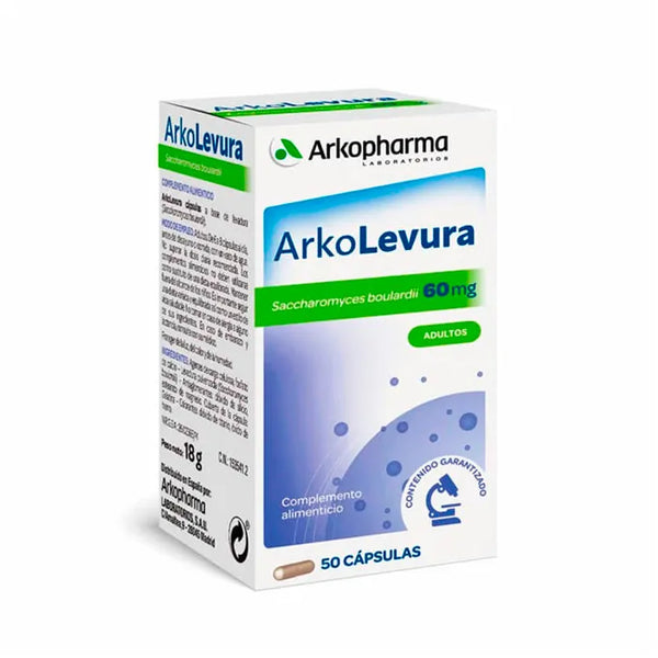 Arkopharma Arkolevura Saccharomyces Boulardii 50 Capsules - Batty Beauty