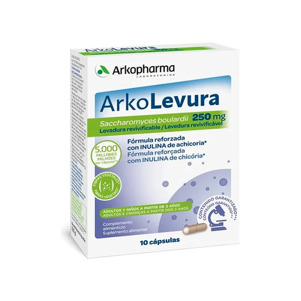 Arkopharma Arko-Levura Saccharomyces Boulardii 10 Capsules - ARKOPHARMA