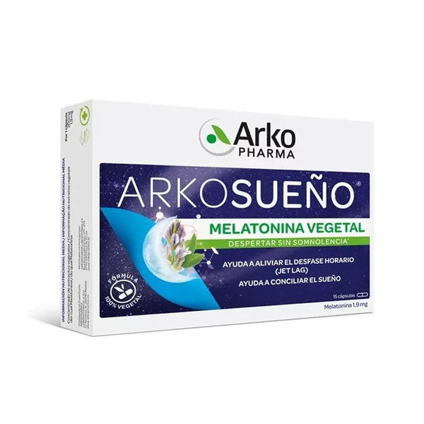 Arkopharma Mélatonine 19 mg 15 Capsules - Batty Beauty