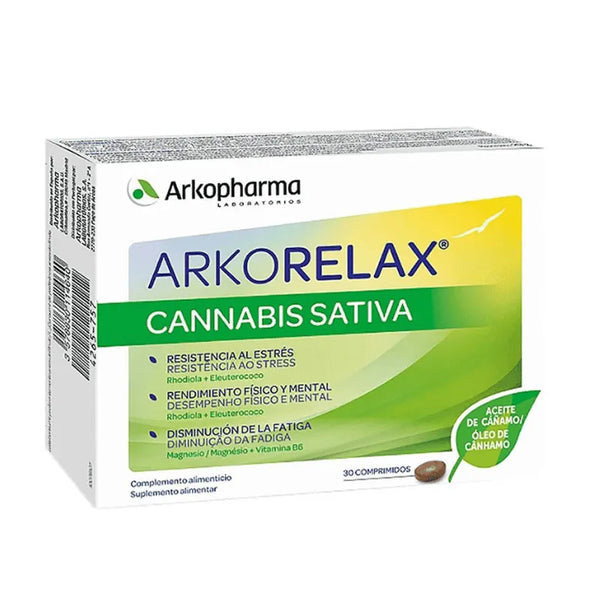 Arkopharma Cannabis Sativa 30 Comprimés - Batty Beauty