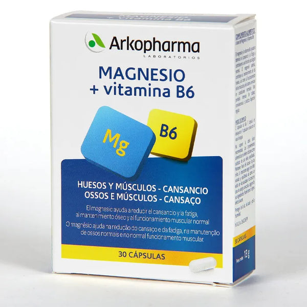 Arkopharma Arkovital Magnésium 30 Capsules - Batty Beauty