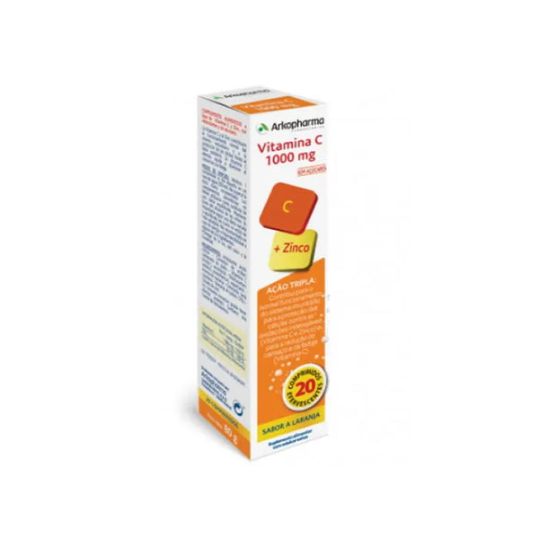 Arkopharma Vitamine C 1000mg 20 Comprimés Effervescents - Batty Beauty