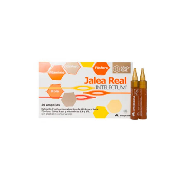 Arkopharma Intelectum Royal Jelly Phosphorus 20 Ampoules - Batty Beauty