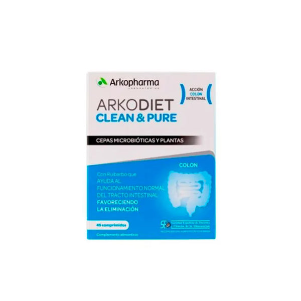 Arkopharma Arkodiet Clean & Pure 45 Tablets - Batty Beauty