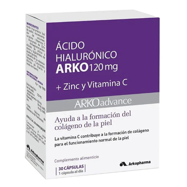 Arkopharma Acide Hyaluronique 30 Capsules - Batty Beauty