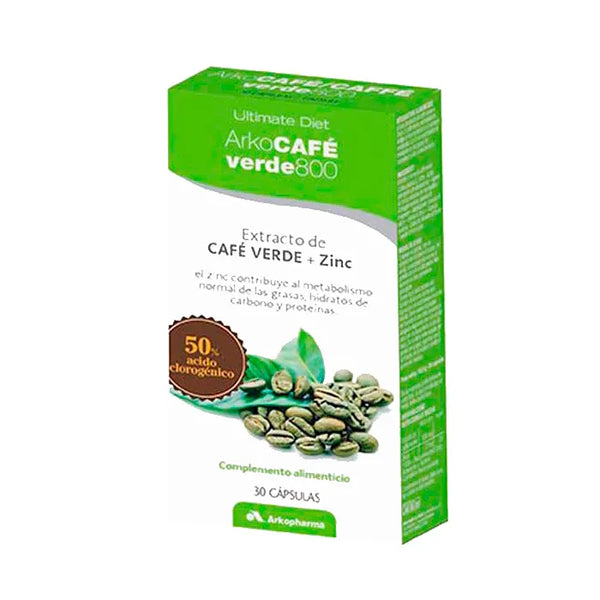 Arkopharma Green Coffee 30 Capsules - Batty Beauty