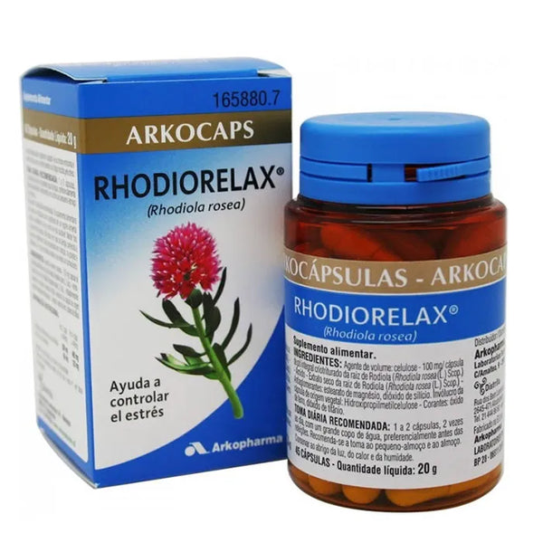 Arkopharma Arkocapsulas Rhodiorelax 45 Capsulea - Batty Beauty
