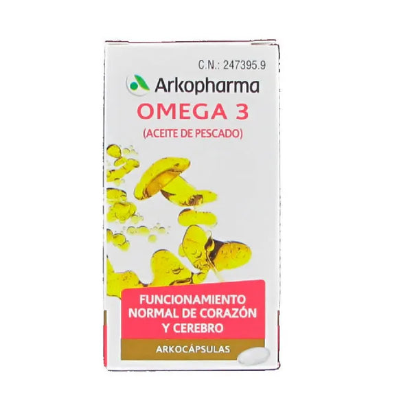 Arkopharma 50 Capsules D'oméga 3 - Batty Beauty