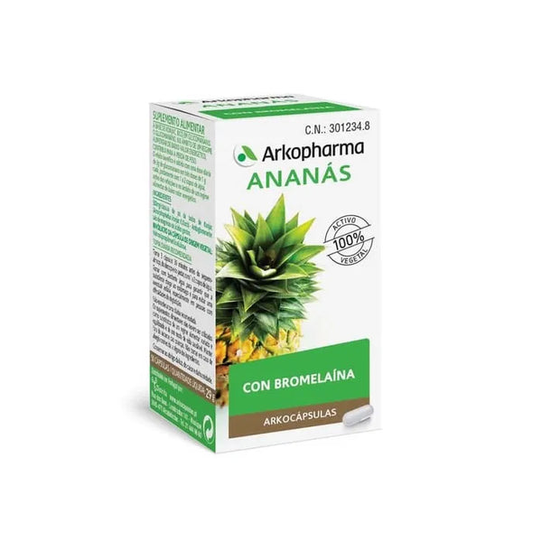 Arkopharma Arkocapsulas Ananas 48 Capsules - Batty Beauty