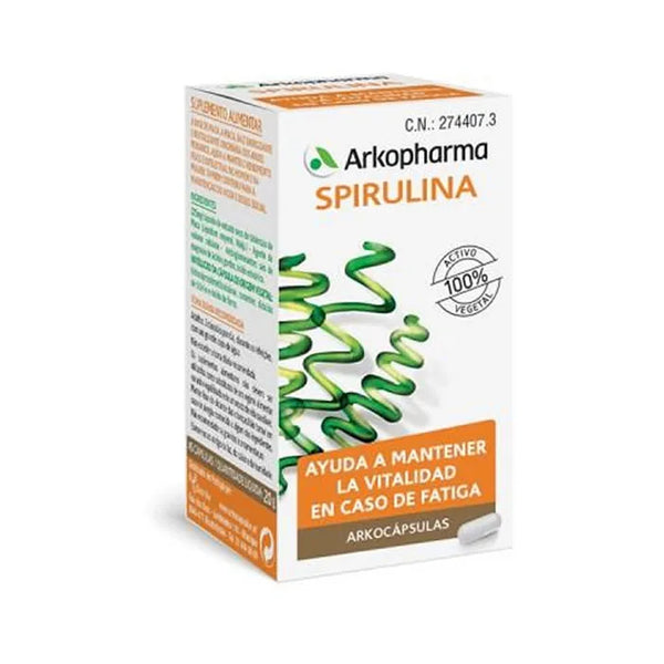 Arkopharma Arkocapsulas Spirulina 48 Capsules - Batty Beauty