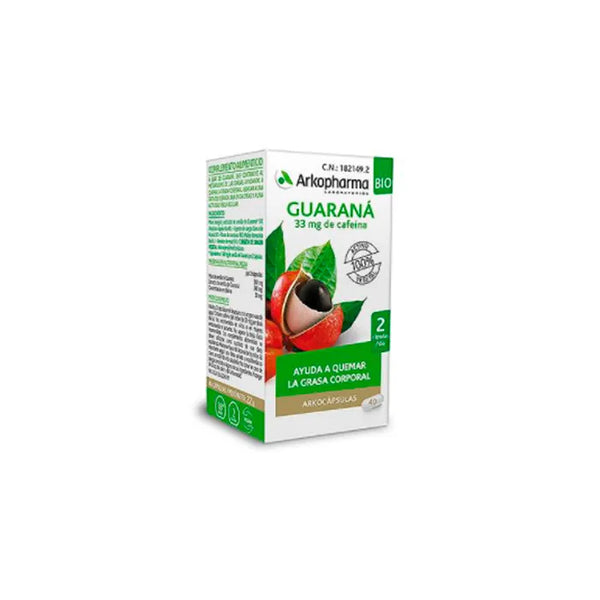 Arkopharma Guarana 45 Capsules - Batty Beauty