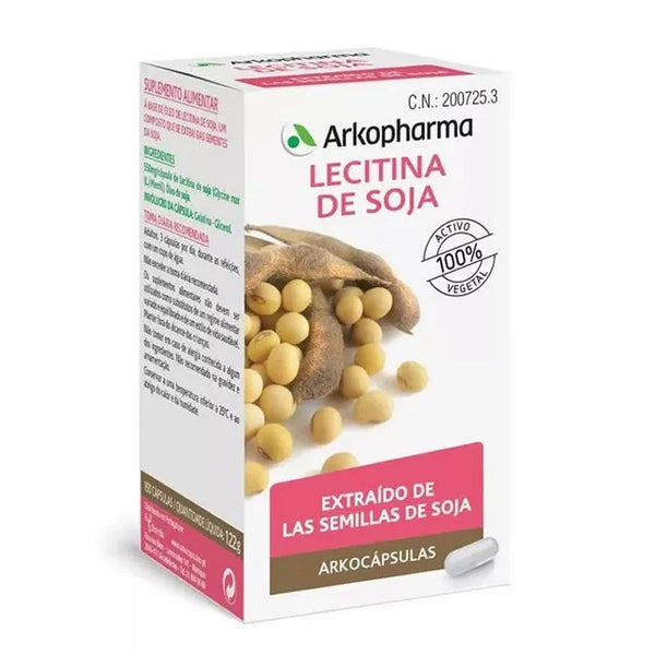 Arkopharma Lecitina Soja Arkocapsulas 150 Capsules - Batty Beauty