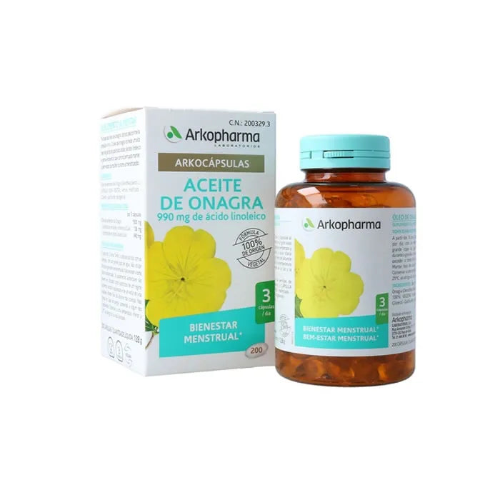 Arkopharma Arkocapsules Huile D'Onagra 200 Capsules