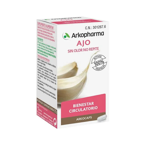 Arkopharma Arkocapsulas Ail 84 Capsules - Batty Beauty