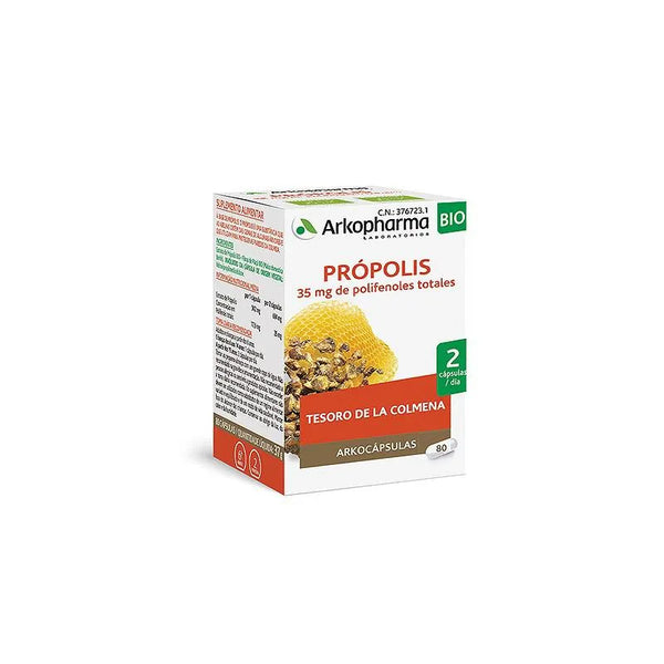 Arkopharma Arkocápsulas Propolis 80 Capsules - Batty Beauty