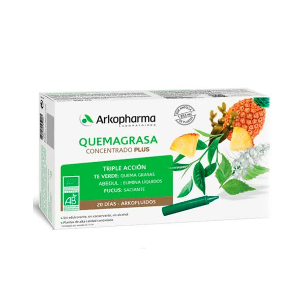 Arkopharma Fat Burner 20 Ampoules - Batty Beauty