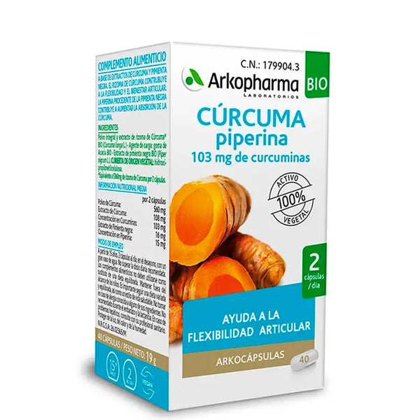Arkopharma Capsules de Curcuma - Batty Beauty