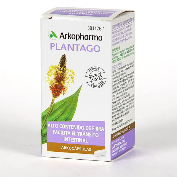 Arkopharma Plantago Arkocapsulas 48 Capsules - Batty Beauty