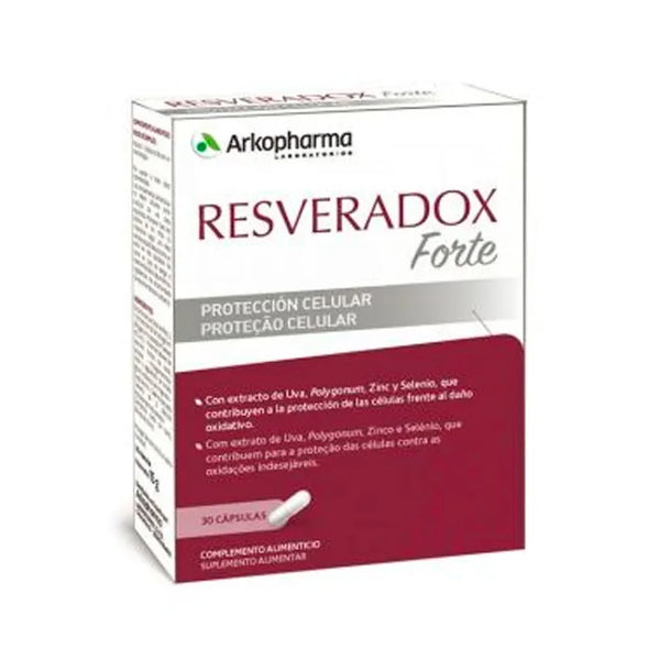 Arkopharma Arkoadvance Resveradox Forte 50mg 30 Capsules - Batty Beauty