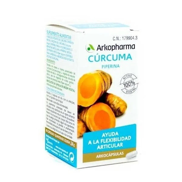 Arkopharma Curcuma Bio 40 Capsules - Batty Beauty