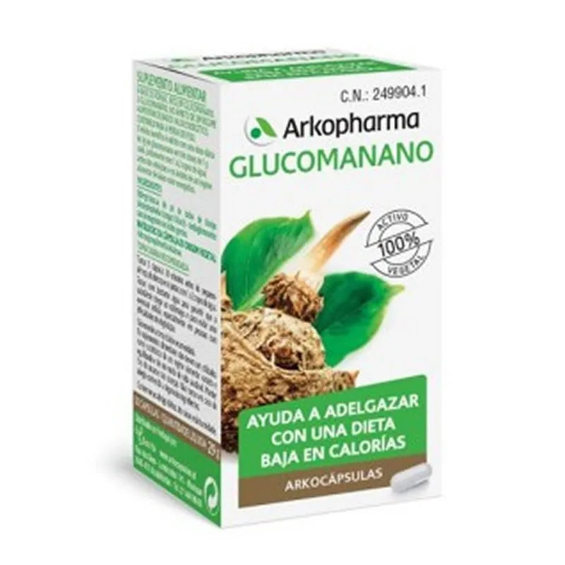 Arkopharma Arkogélules Glucomannane 50 Capsules