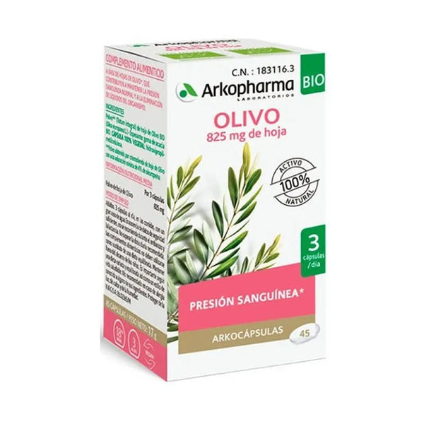 Arkopharma Olive Bio 45 Gélules - Batty Beauty