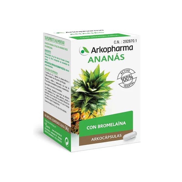 Arkopharma Arkocapsulas Ananas 84 Capsules - Batty Beauty