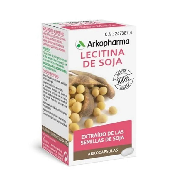 Arkopharma Lécithine De Soja 150 Capsules - Batty Beauty
