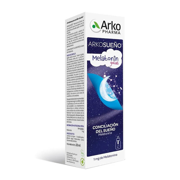 Arkopharma Mélatonine Gouttes 30ml - Batty Beauty