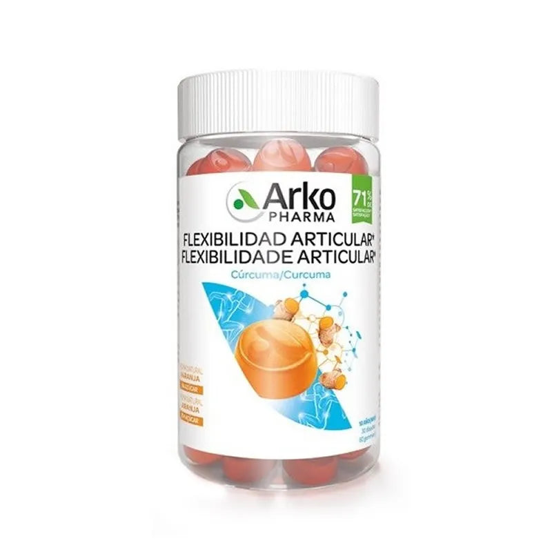 Arkopharma Flexibilité Et Mobilité Articulaire 60 Gommes Saveur Orange