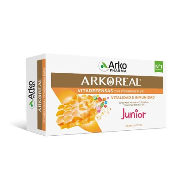 Arkopharma Gelée Royale Vitaminée 500 20 Ampoules - Batty Beauty