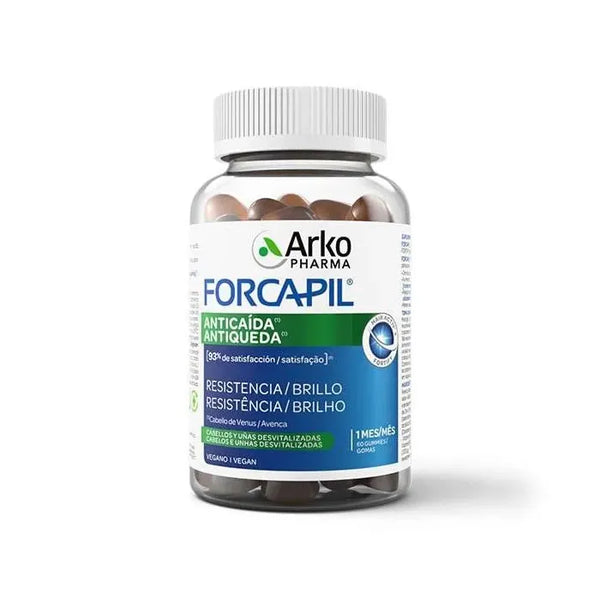 Arkopharma Forcapil Anti-Chute 60 Bonbons Gommes - Batty Beauty