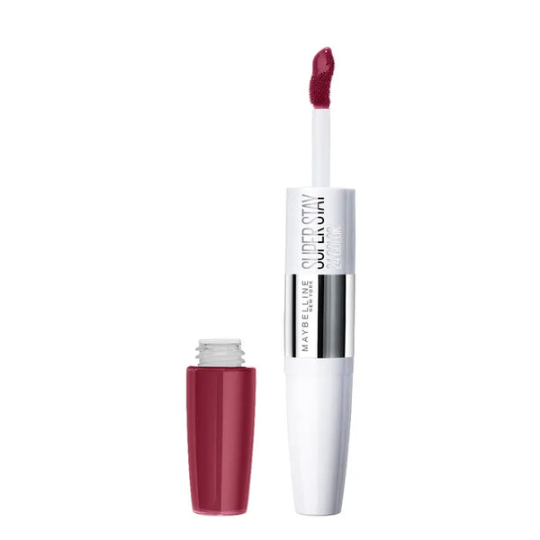 Maybelline Superstay 24 2-Step Liquid Lispstick Makeup 195 Raspberry - Batty Beauty