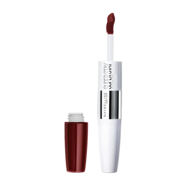 Maybelline Superstay 24 2-Step Liquid Lispstick Makeup 542 Cherry Pie - Batty Beauty