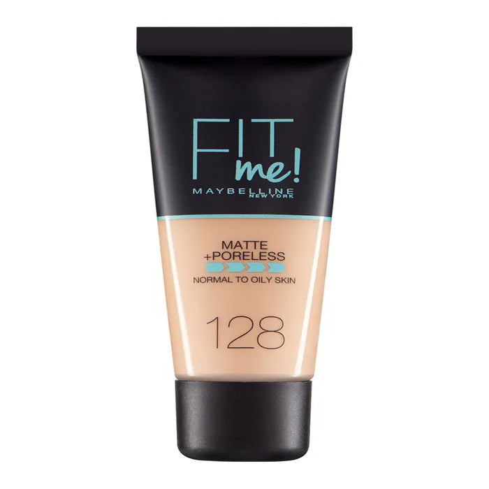 Maybelline Fit Me Matte Poreless Fond De Teint 128 Warm