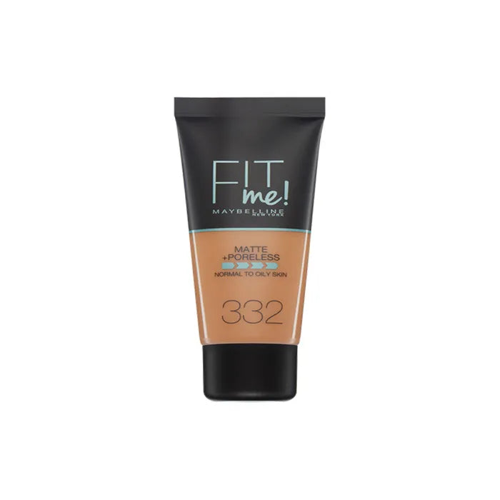 Maybelline Fit Me Matte + Poreless Foundation 332 Golden Caramel