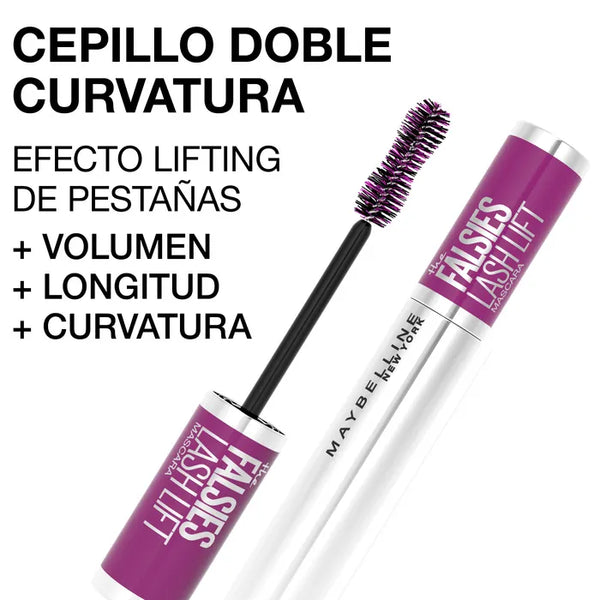 Maybelline The Falsies Lash Lift Waterproof Mascara 01 Black - Batty Beauty