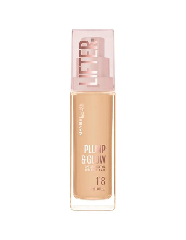 Maybelline Lifter Plump y Glow Base 118 30ml - Batty Beauty