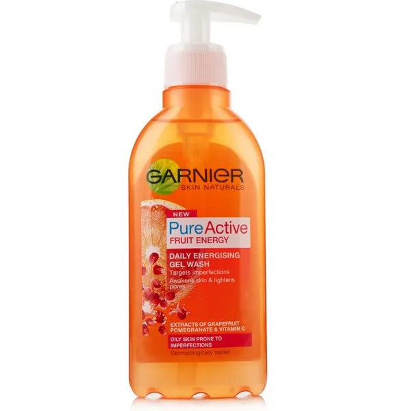 Garnier Gel Purifiant Énergisant Énergie Fruitée 200ml - Batty Beauty