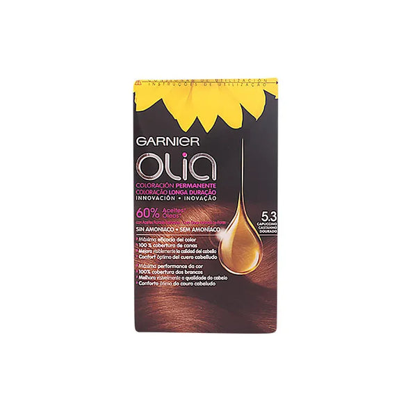 Garnier Olia Permanent Coloring 5,3 Capuccino - GARNIER