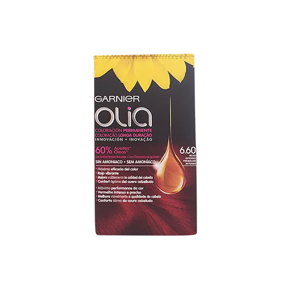 Garnier Olia Permanent Coloring 6,60 Rouge Foncé - Batty Beauty